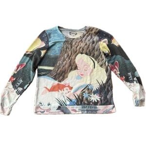 Disney Alice and Wonderland Novelty Print T Shirt